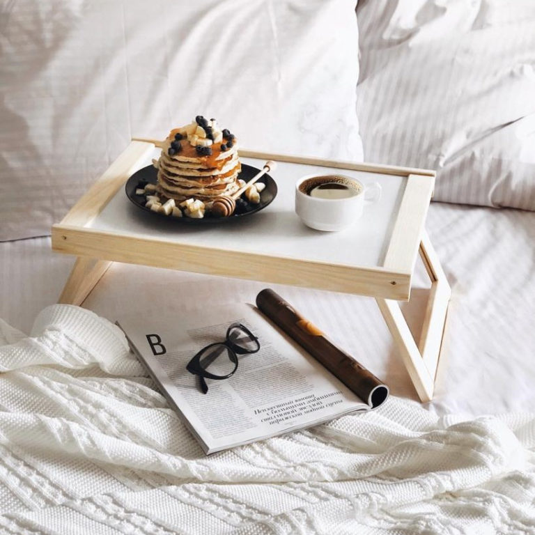 Кофейный столик для завтраков Белый WoodMood — WoodMood